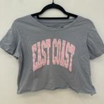 Prince Peter Collection Gray Graphic Crop T Photo 0