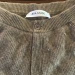 Aya Muse Cozy Gray Knit Pants Size M Photo 2