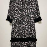 Milly  100% Silk Floral Midi Dress Photo 6