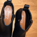 Jeossy Women's 905 Ankle Boots, Classic Low Heeled Short Booties Black Size 8 Photo 4