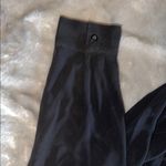 Bongo  Black Sheer Geometric Panel Button-Up Shirt Blouse Size Medium Photo 5