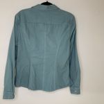 Natural Reflections  Sage Green Heavy Flannel Size Large Floral Lining Photo 7