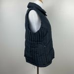 Kenneth Cole  Reaction G-III Down Feather Vest L Black‎ Sleeveless Zip Snap Photo 1