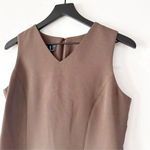 Vintage INC International Concepts Brown Sheath Dress Size 10 Photo 1
