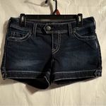 Silver Jeans Silver Jean Co Women's Shorts Marti Style Size 30 Dark Wash Embroidered Concert Photo 6