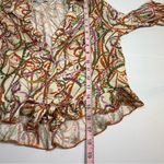 ZARA  Colorful Patterned Women's Top XS Photo 6