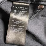 Liverpool Los Angeles Jacqueline Skinny Pant Ponte Dark Night Size 8 29” Waist Gray Photo 10