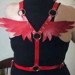 Red Wings O Ring Harness Belt New Photo 5