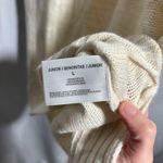 LEI Cable Knit Short Sleeve Sweater Dress Womens M (Jr L) Cream Ivory 00s Y2K‎ Size undefined Photo 3