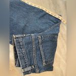 Eddie Bauer Heavyweight Blue Cotton Denim Straight Leg High Waist Jeans Size 12P Photo 8