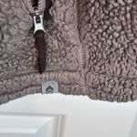 Free Country  Sherpa Fleece Vest Brown Zip up Cozy outdoor Layer Women's size XL Photo 6