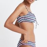 Madewell Second Wave Ruffled Plaid Bikini Bottom Size XXS NWT Photo 5