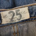 Free People  WE THE FREE MAGGIE RIPPED CROPPED STRAIGHT LEG JEANS 25 Photo 11