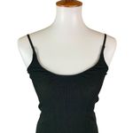 Moussy Vintage Black Ribbed Knit Spaghetti Strap Camisole Tank Top Medium Japan Photo 1