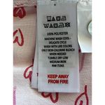 Joie  All Over Heart Novelty Print Button Up Long Sleeve Pajama Top  M Photo 5