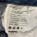 Sonoma Curvy Straight Jeans Stretch Mid Rise Faded Blue 18S Size 18P Photo 4