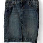 No Boundaries Y2K  Denim Mini Skirt Photo 0