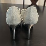 Fioni Elegant Silver High Heel Sandals Size 10 Photo 3