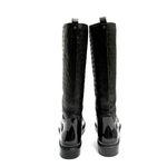 Michael Kors Black MK Rain Boots Photo 2