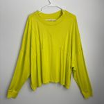 Free People Movement NWT Free People FP Movement Run Out Hoodie Sweatshirt In Lemon Size L #freepeople#women Photo 0