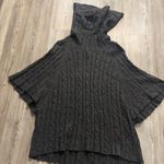 Willi Smith  Charcoal Gray Cowl Neck Sweater Photo 5