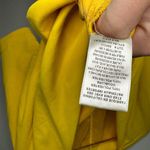 Trina Turk  Kai Yellow Crepe Jumpsuit Three Quarter Sleeve Wide Leg size 6 Photo 15