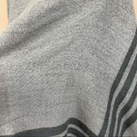 BB Dakota & Fab Fit Fun Reversible Striped Poncho Cardigan Grey One Size Photo 5