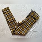 Urban Outfitters Yellow Black Plaid Cropped Skinny Pants 0 Photo 10