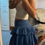 Dark blue beach skirt Photo 1