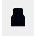 ZARA  Velvet Vest Black Photo 2