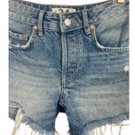 Free People NWT Good Time Relaxed Jean Shorts in Beach Bum Size 24 Denim Casual Photo 6