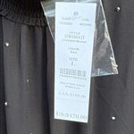 White House | Black Market NWT Rhinestone Studded Blouson Dress Black Large $170 Photo 13