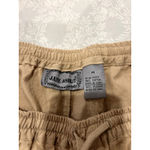 Vintage Zoo Themed Giraffe Monkey Tan Capri Pant Women's Size M 100% Cotton Size M Photo 6