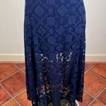 Rebecca Minkoff Falcon Lace Maxi Dress in Brazil Blue Photo 4
