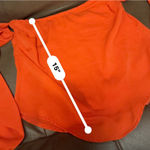 Pretty Little Thing  Orange Top - Women's US 6 - Detached Sleeves Photo 5