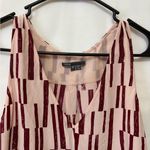 Vince Silk Geometric Print Tank Size Medium Photo 1