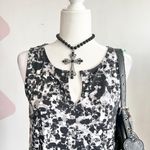 Ellen Tracy  Black White Tank Top, Minimalist, Quiet Luxury, Office Siren, Medium Photo 1