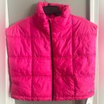 Calvin Klein new CK  hot barbie pink performance cropped vest Small Photo 0