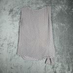 Banana Republic  Shirt Women XS Pink Black Geometric Neutral Preppy Office Casual Photo 3