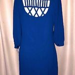Body Central 💕5️⃣ blue size Small dress with cut out design on the back NWT Photo 3