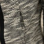 Old Navy  black/white marled boucle moto long sleeve full zip jacket Size Small Photo 5