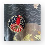 Lucky Brand Rare: Y2K ☂︎︎ Geisha Parasol Embroidery Zipper Hoodie ☂︎︎ Navy ☂︎︎ L Photo 7