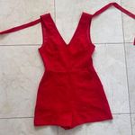 BCBGeneration BCBG Generation Red One Piece Romper Sz 0 Photo 0