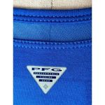 Columbia ‎ Royal Blue Sleeveless Mesh Detail PFG Athletic Maxi Tank Dress Size XS Photo 6