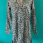 Brooks Brothers  Liberty Blue Paisley Print 100% Cotton Long Sleeve Dress Size M Photo 0