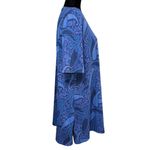 Fresh Produce Blue Abstract Tunic Dress Top Size Medium Made in USA Photo 1