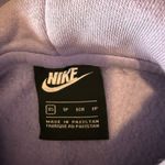 Nike 💜 Light Purple Lilac Logo Hoodie Sweatshirt Pullover Photo 4
