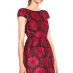 Alice + Olivia nelly puffed dress in red /us 4 Photo 4