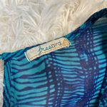 Freebird be free blouse size medium Blue Photo 1