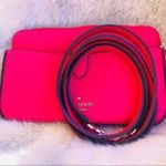 Kate Spade Pebbled Leather Crossbody Wallet Pink NWT | Phone Pocket Photo 3